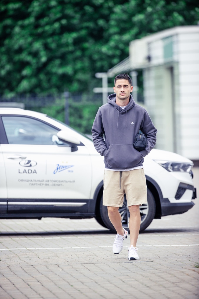 «Зенит. Стиль»: приезд игроков на базу