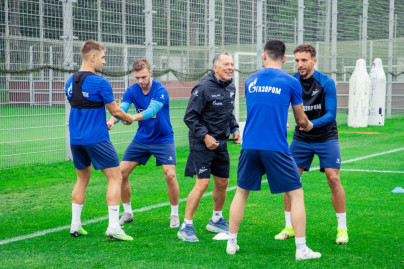 Летние «Газпром» — тренировочные сборы 2025: 8 июля, утренняя тренировка