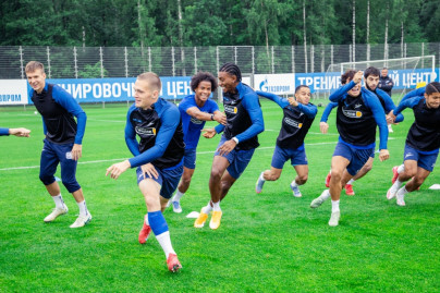 Летние «Газпром» — тренировочные сборы 2025: 8 июля, утренняя тренировка