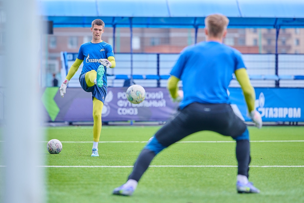 Тренировка «Зенита»-м перед матчем с «Локомотивом»-м