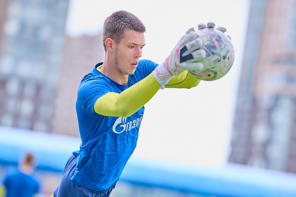 Тренировка «Зенита»-м перед матчем с «Локомотивом»-м