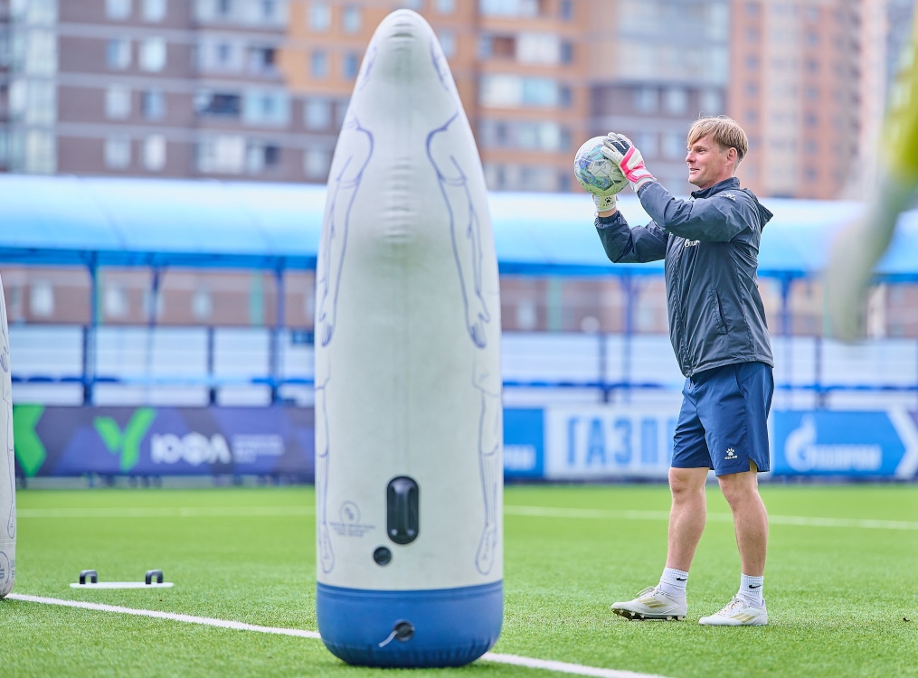 Тренировка «Зенита»-м перед матчем с «Локомотивом»-м