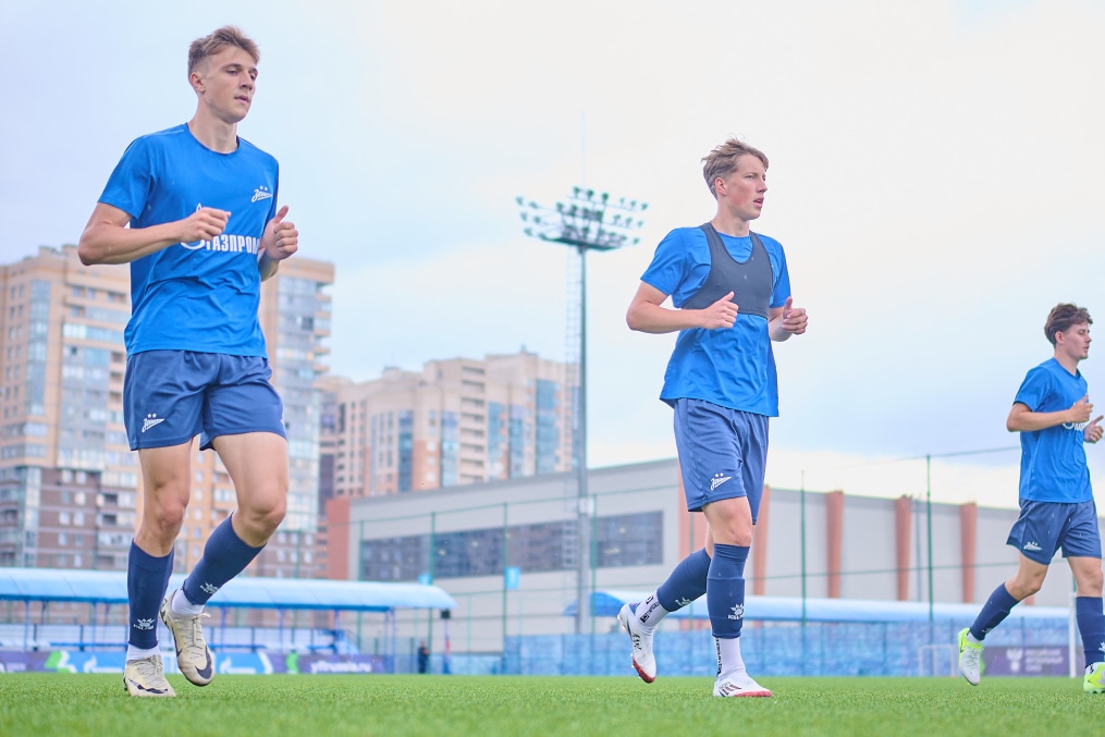 Тренировка «Зенита»-м перед матчем с «Локомотивом»-м