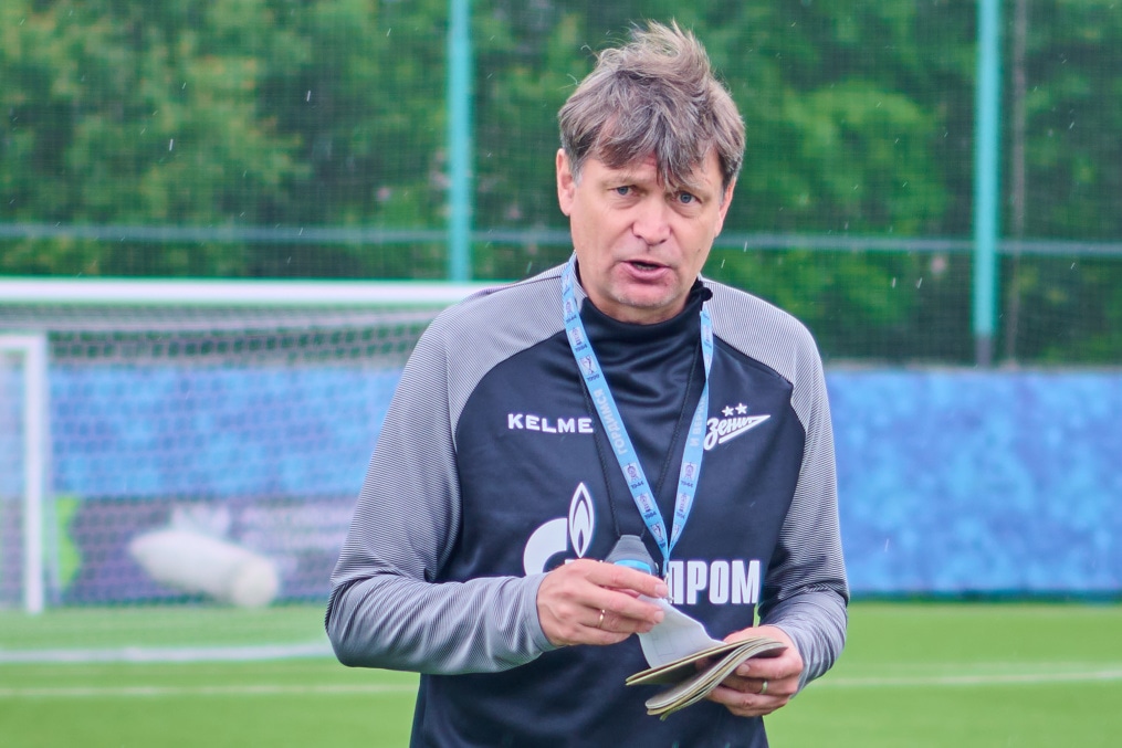 Тренировка «Зенита»-м перед матчем с «Локомотивом»-м