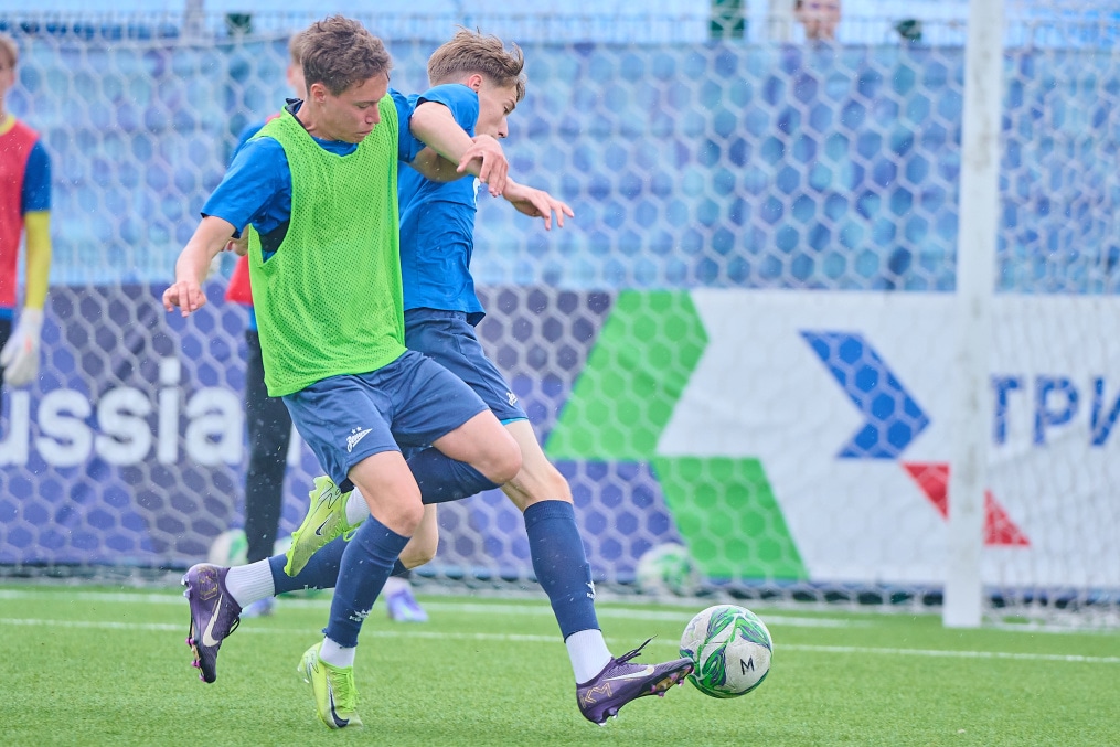 Тренировка «Зенита»-м перед матчем с «Локомотивом»-м