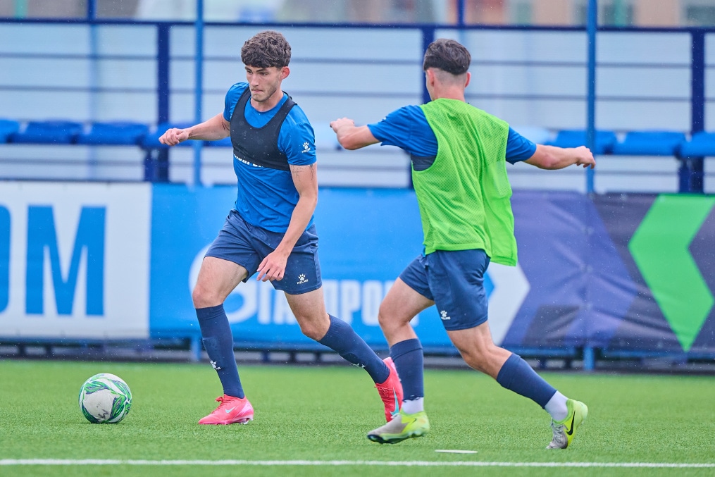 Тренировка «Зенита»-м перед матчем с «Локомотивом»-м