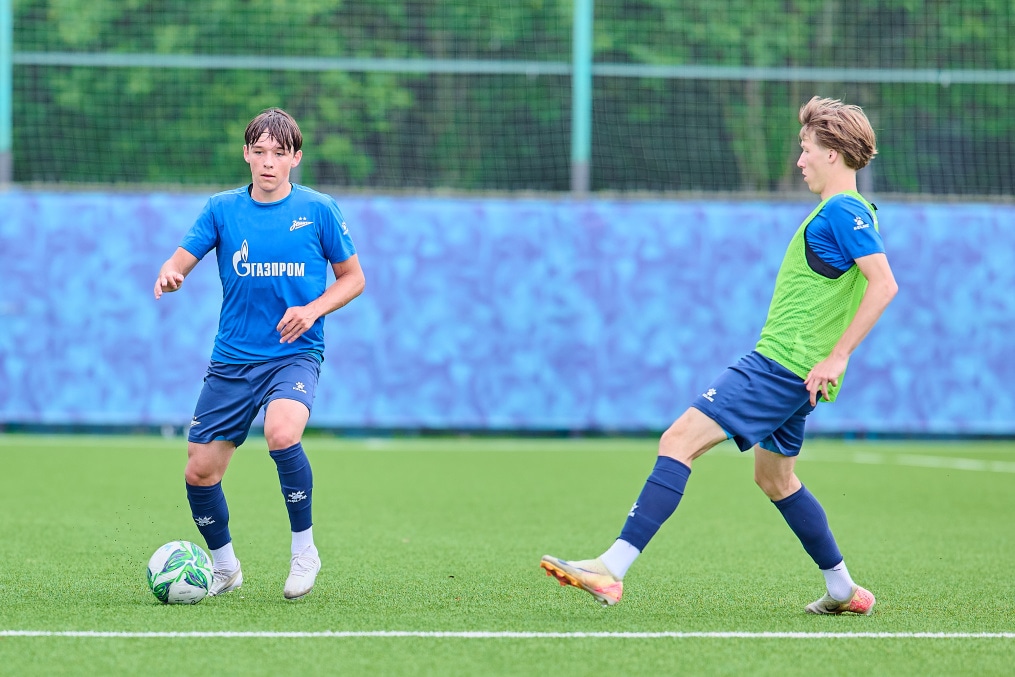 Тренировка «Зенита»-м перед матчем с «Локомотивом»-м