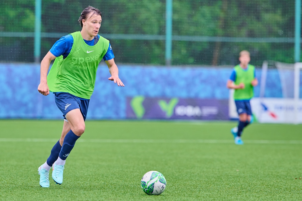 Тренировка «Зенита»-м перед матчем с «Локомотивом»-м