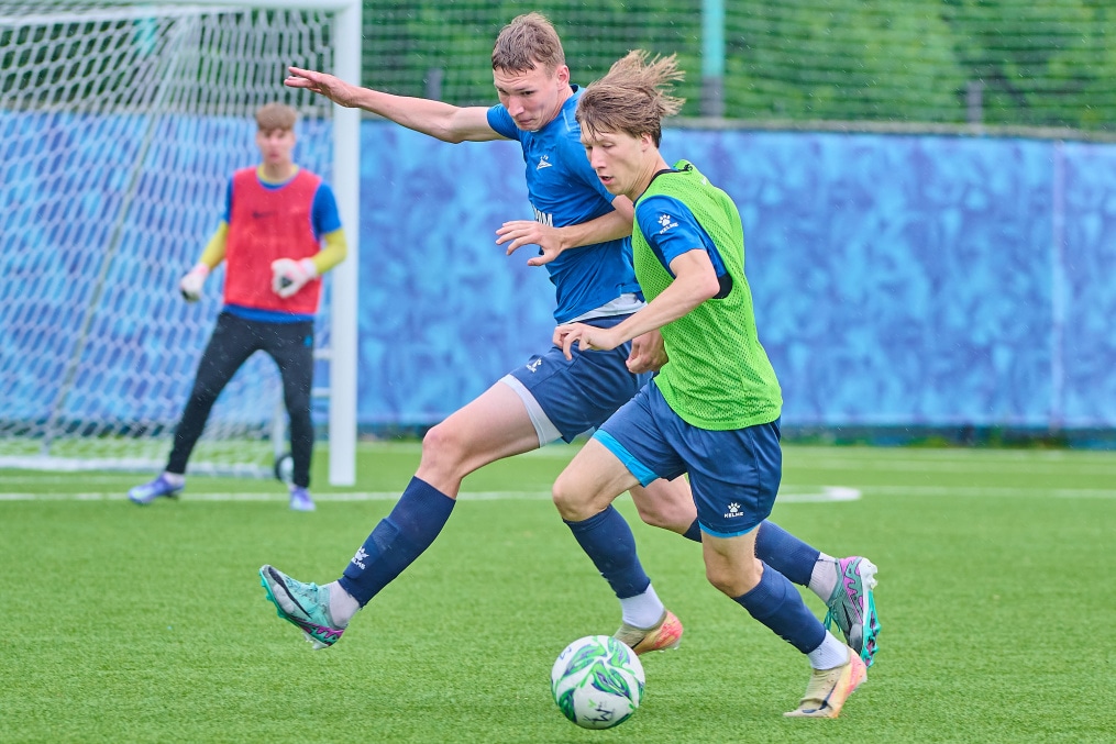 Тренировка «Зенита»-м перед матчем с «Локомотивом»-м