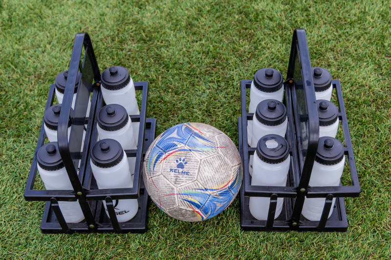 Тренировка юношеской команды «Зенит» U-16 перед матчем с «Чертаново» U-16