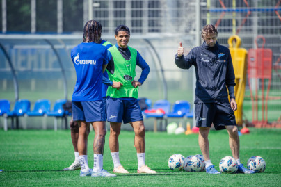 Летние «Газпром» — тренировочные сборы 2025: 11 июля, утренняя тренировка