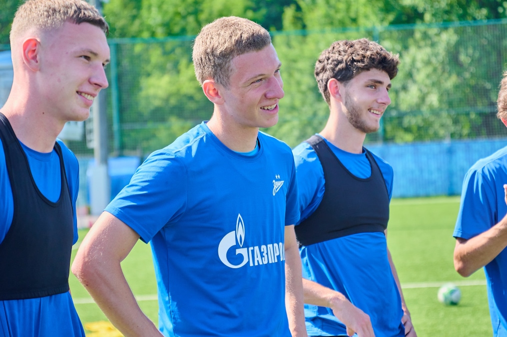 Тренировка «Зенита»-м перед матчем с «Рубином»-м
