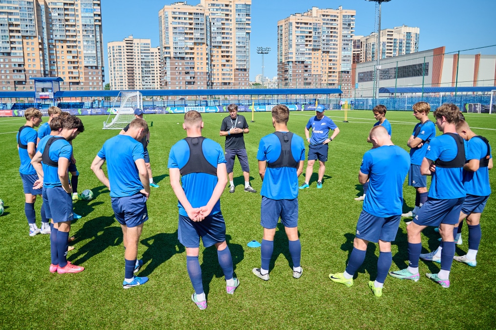 Тренировка «Зенита»-м перед матчем с «Рубином»-м