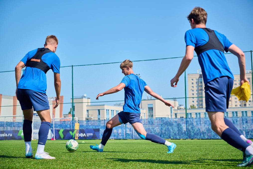 Тренировка «Зенита»-м перед матчем с «Рубином»-м