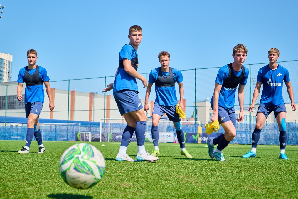 Тренировка «Зенита»-м перед матчем с «Рубином»-м