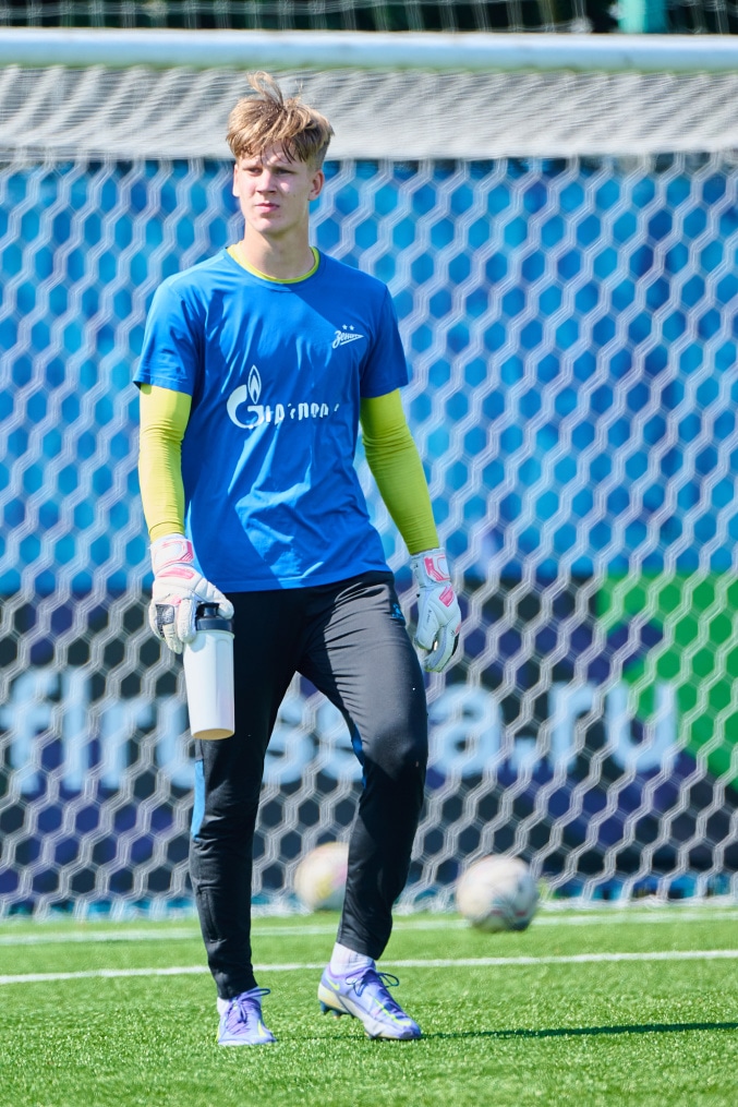 Тренировка «Зенита»-м перед матчем с «Рубином»-м