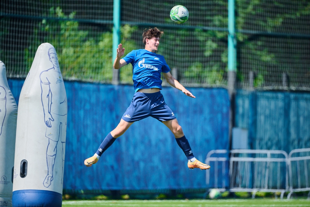 Тренировка «Зенита»-м перед матчем с «Рубином»-м