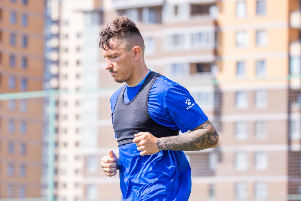 Тренировка «Зенита»-2 перед матчем с ФК «Тверь»