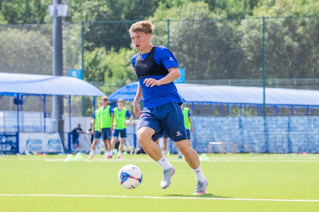 Тренировка «Зенита»-2 перед матчем с ФК «Тверь»