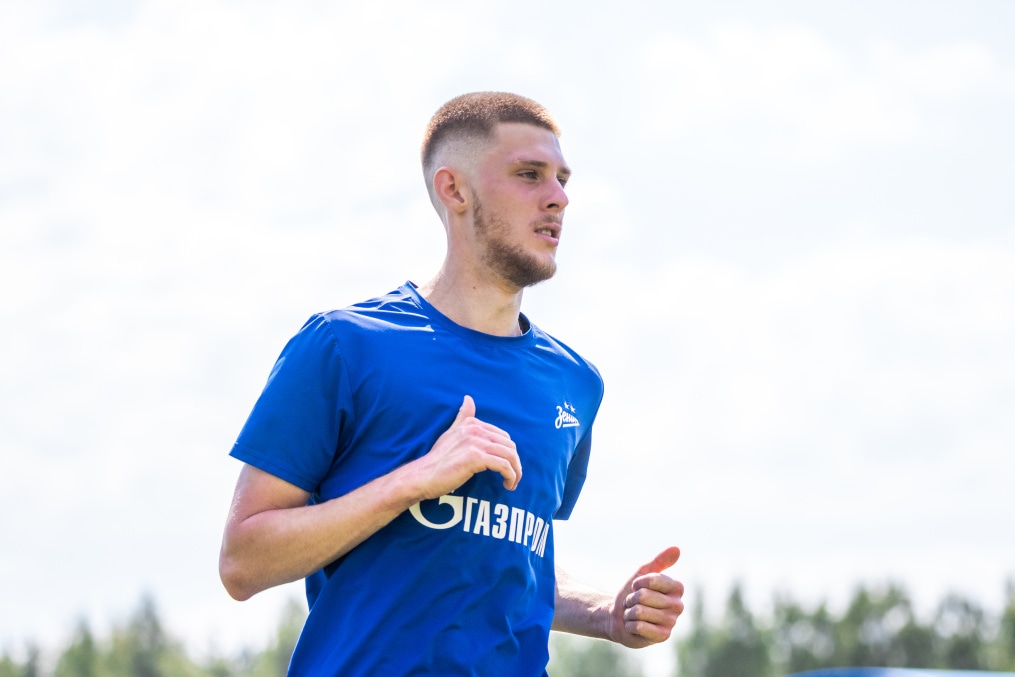 Тренировка «Зенита»-2 перед матчем с ФК «Тверь»