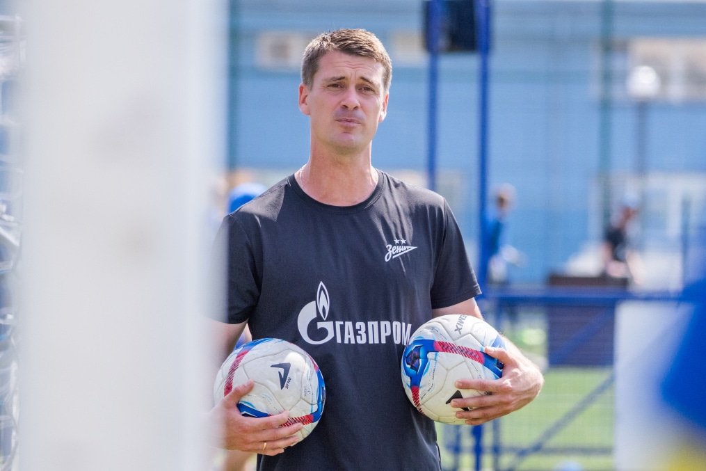 Тренировка «Зенита»-2 перед матчем с ФК «Тверь»