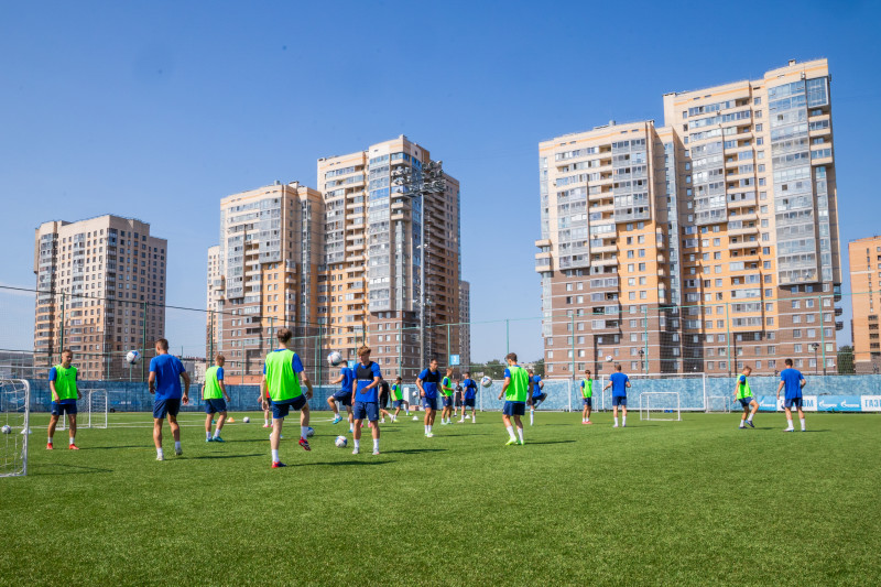 Тренировка «Зенита»-2 перед матчем с ФК «Тверь»