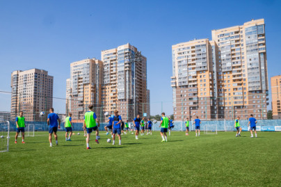 Тренировка «Зенита»-2 перед матчем с ФК «Тверь»