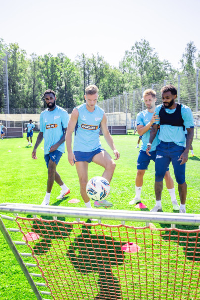 Open training «Zenit» before the match with «Rostov»