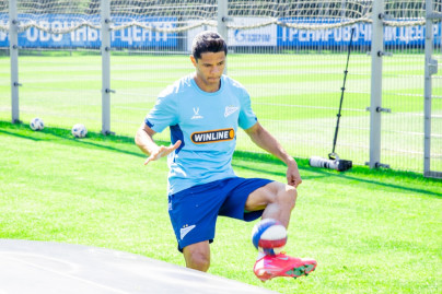 Open training «Zenit» before the match with «Rostov»