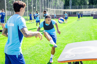 Open training «Zenit» before the match with «Rostov»