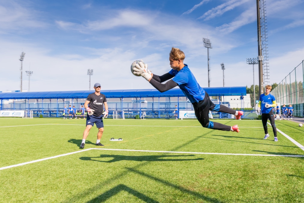 Тренировка «Зенита»-м перед матчем с ФК «Пари НН»-м