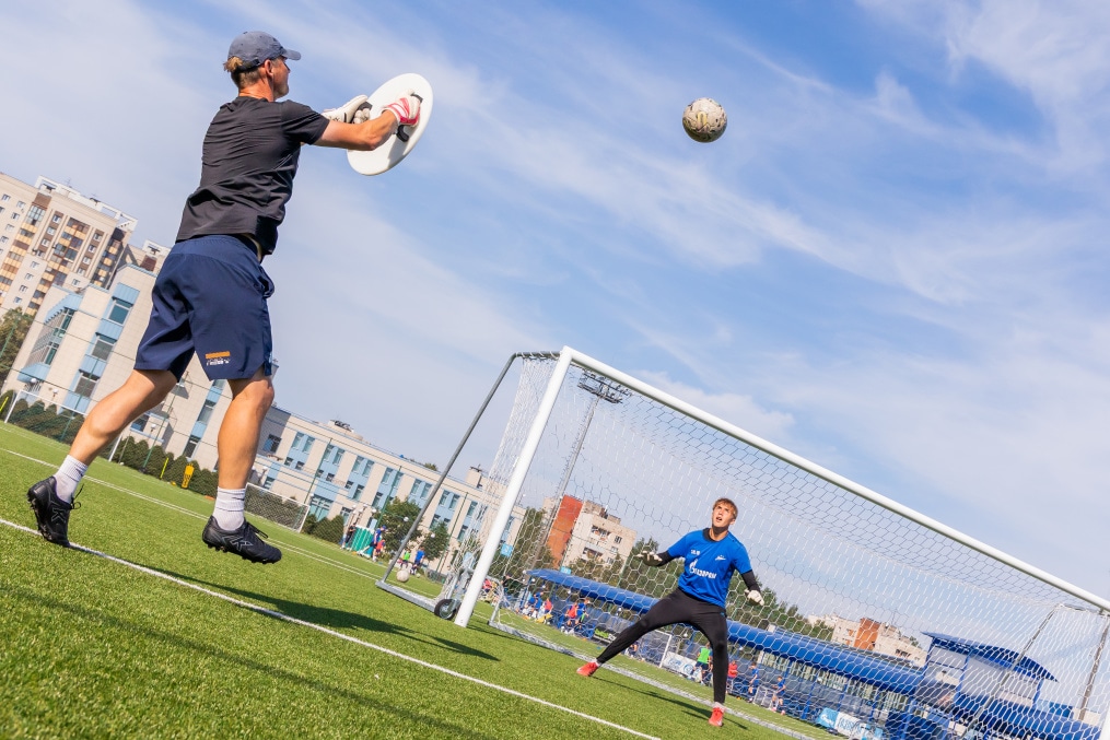 Тренировка «Зенита»-м перед матчем с ФК «Пари НН»-м