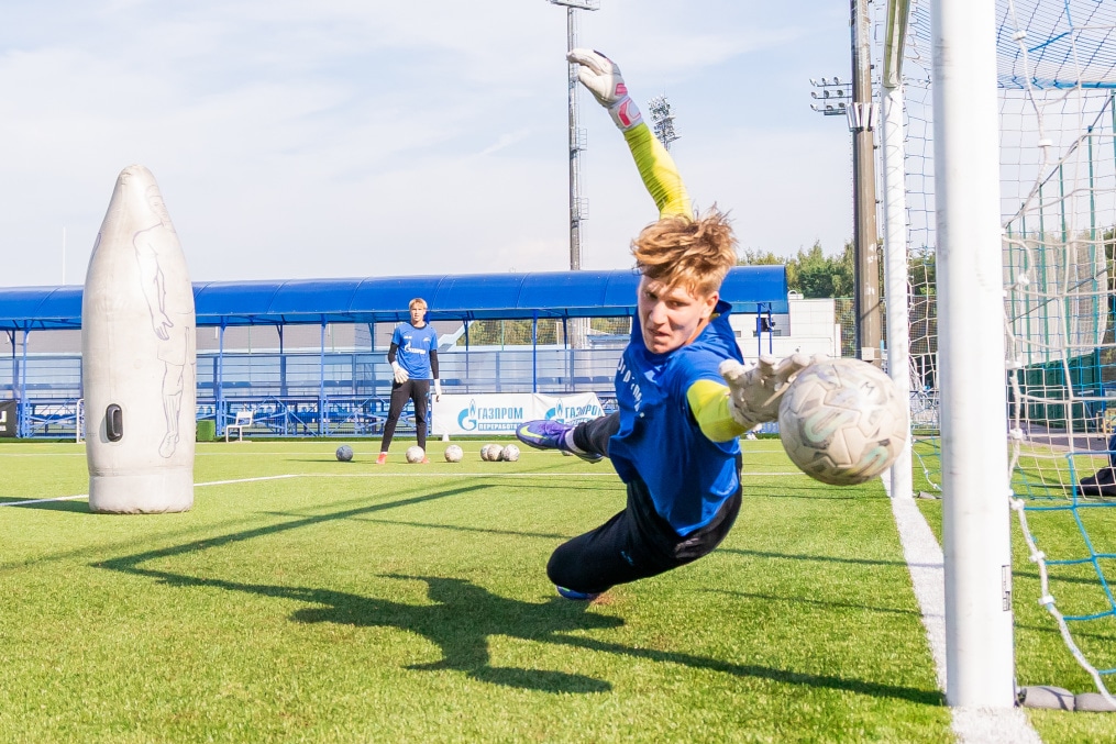 Тренировка «Зенита»-м перед матчем с ФК «Пари НН»-м