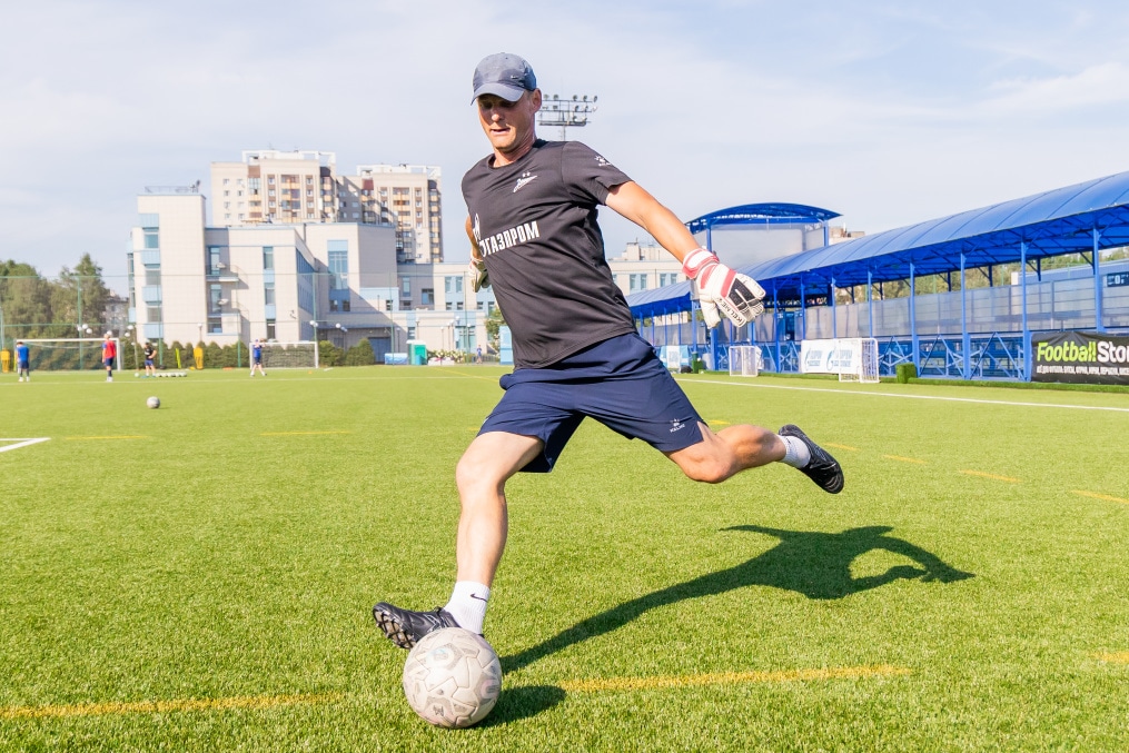 Тренировка «Зенита»-м перед матчем с ФК «Пари НН»-м