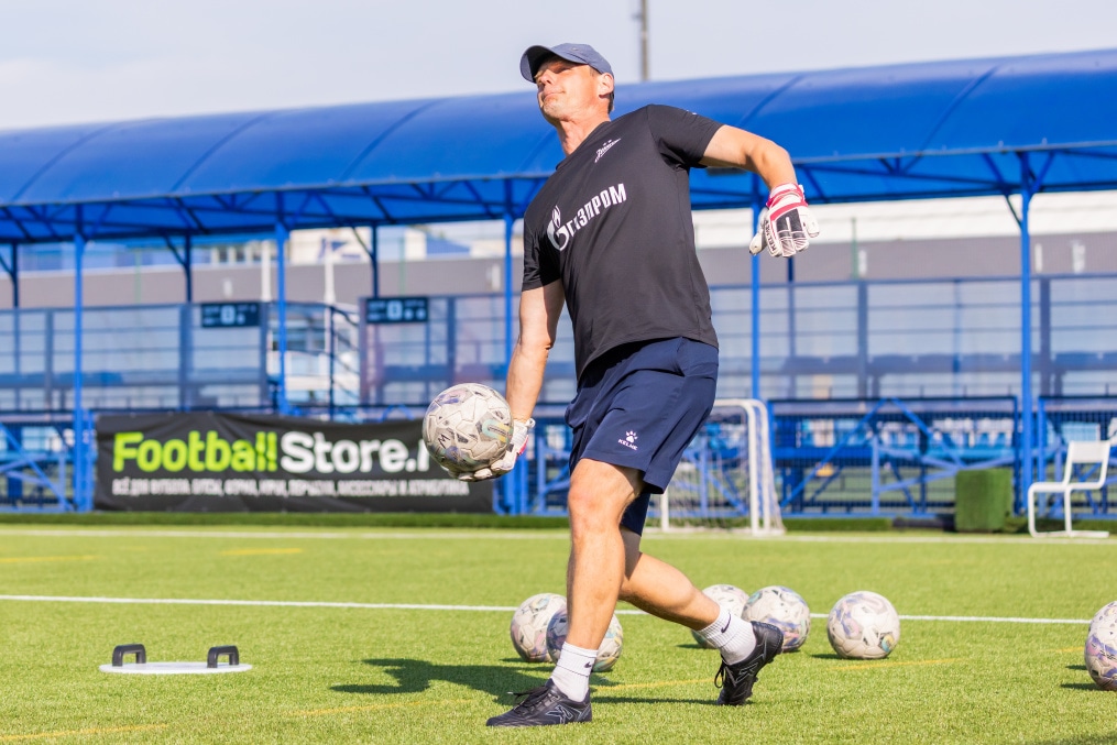 Тренировка «Зенита»-м перед матчем с ФК «Пари НН»-м