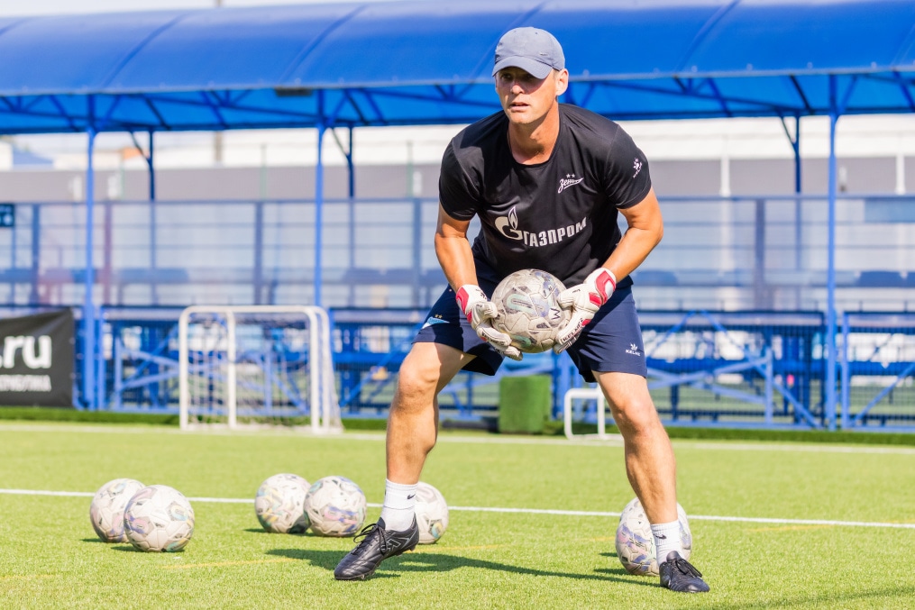 Тренировка «Зенита»-м перед матчем с ФК «Пари НН»-м