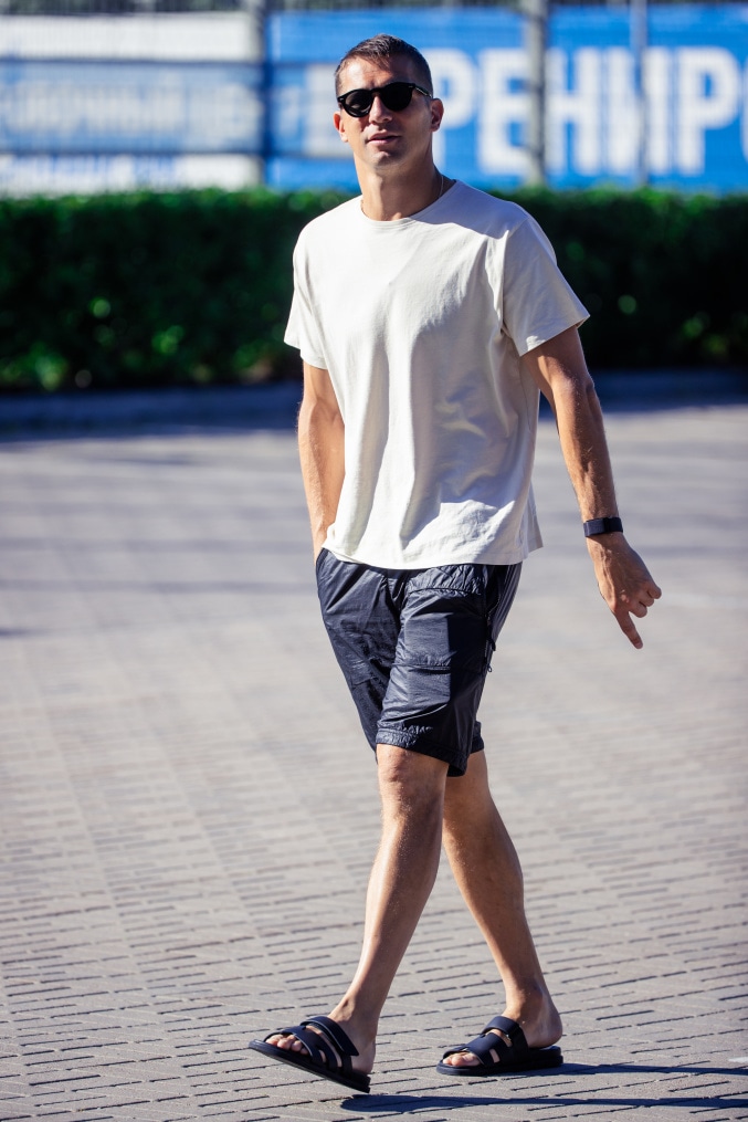 «Зенит. Стиль»: приезд игроков на тренировку перед «Рубином»