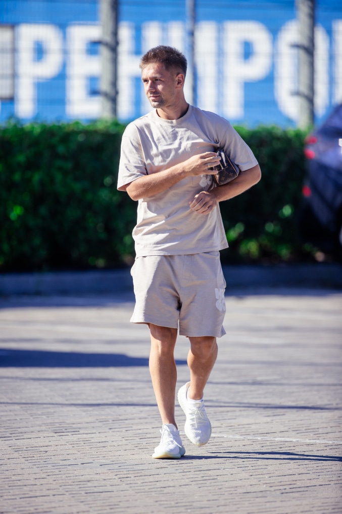 «Зенит. Стиль»: приезд игроков на тренировку перед «Рубином»