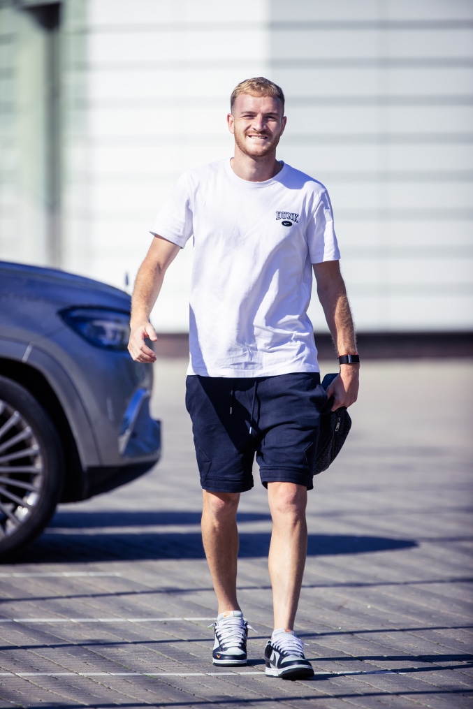 «Зенит. Стиль»: приезд игроков на тренировку перед «Рубином»