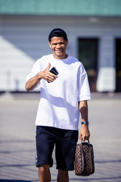 «Зенит. Стиль»: приезд игроков на тренировку перед «Рубином»