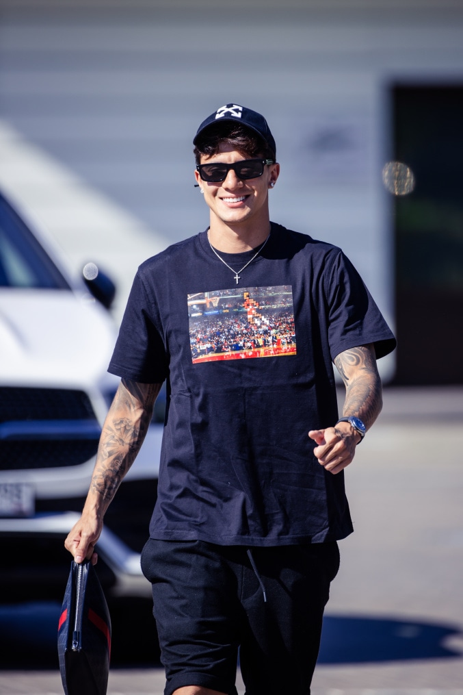 «Зенит. Стиль»: приезд игроков на тренировку перед «Рубином»