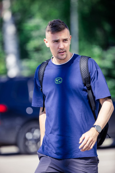 «Зенит. Стиль»: приезд игроков на тренировку перед «Рубином»