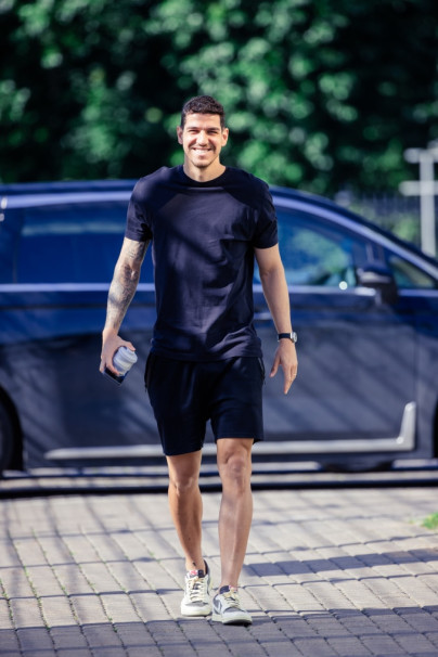 «Зенит. Стиль»: приезд игроков на тренировку перед «Рубином»