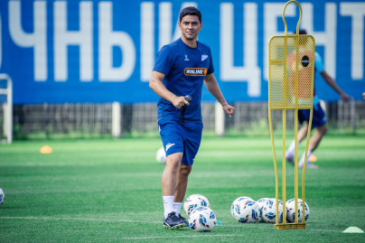 Открытая тренировка «Зенита» перед матчем с  «Рубином»