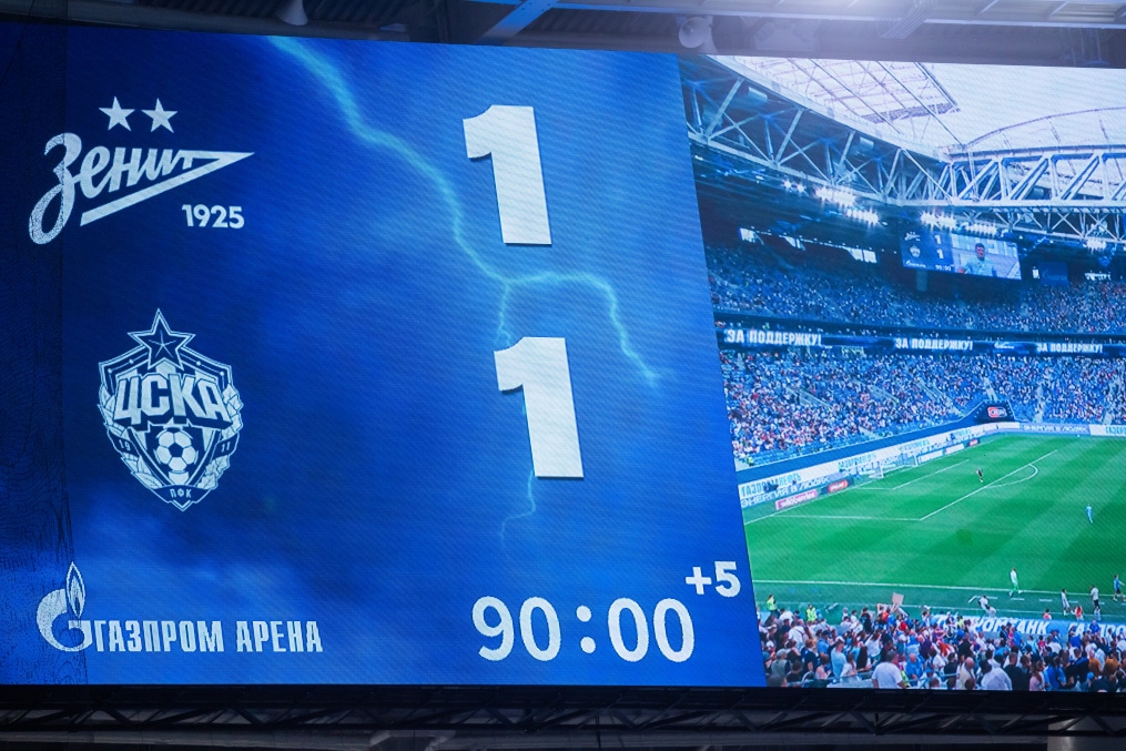 Мир Российская Премьер-Лига 2025/26, «Зенит» — ЦСКА