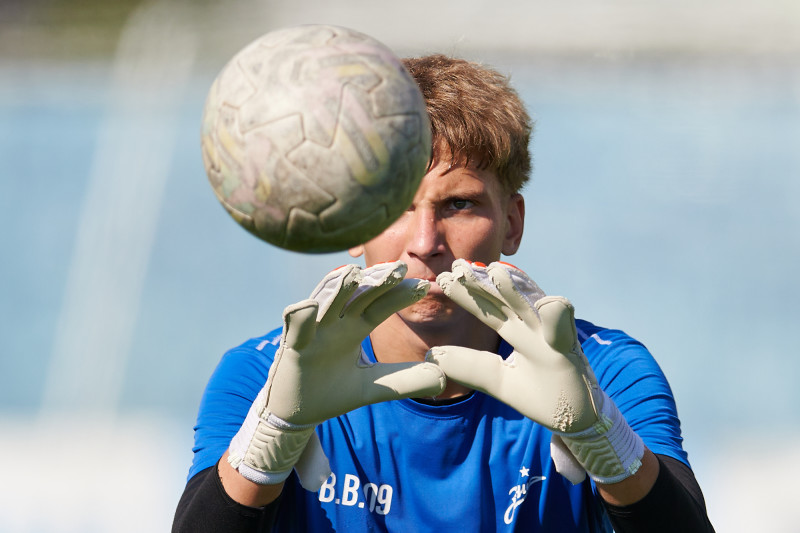 Тренировка «Зенита» U-17 перед матчем с «Рубином» U-17