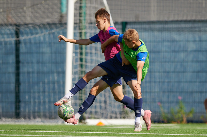 Тренировка «Зенита» U-17 перед матчем с «Рубином» U-17