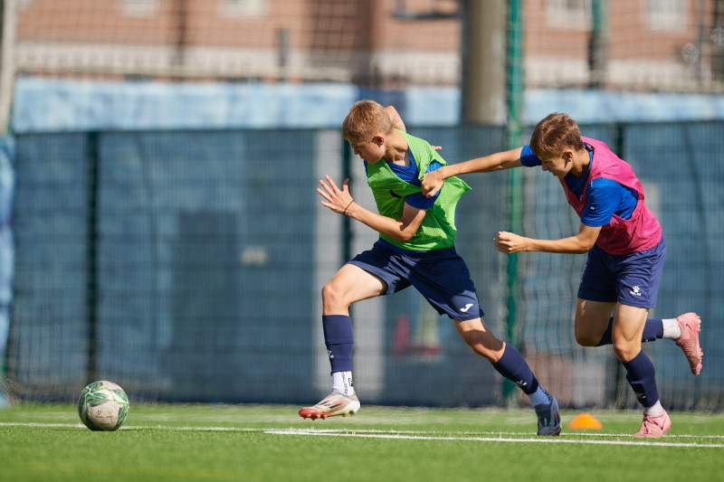 Тренировка «Зенита» U-17 перед матчем с «Рубином» U-17