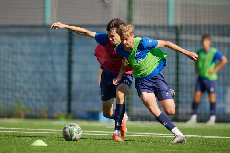 Тренировка «Зенита» U-17 перед матчем с «Рубином» U-17