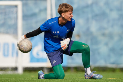 Тренировка «Зенита» U-17 перед матчем с «Рубином» U-17
